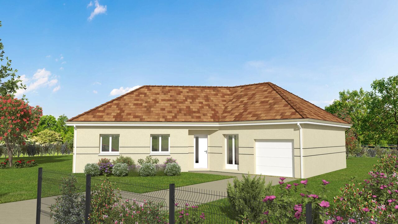 maison 93 m2 à construire à Ruan (45410)