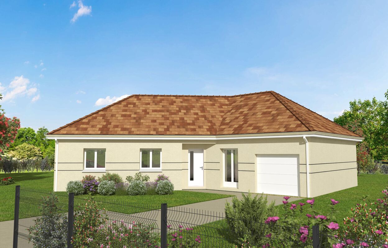 maison 93 m2 à construire à Ruan (45410)