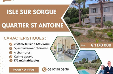 vente maison 1 170 000 € à proximité de Taillades (84300)