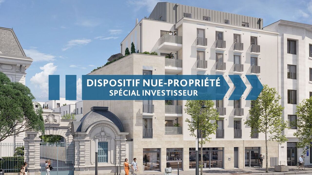 appartement neuf T2, T3 pièces 38 à 60 m2 à vendre à Angers (49000)