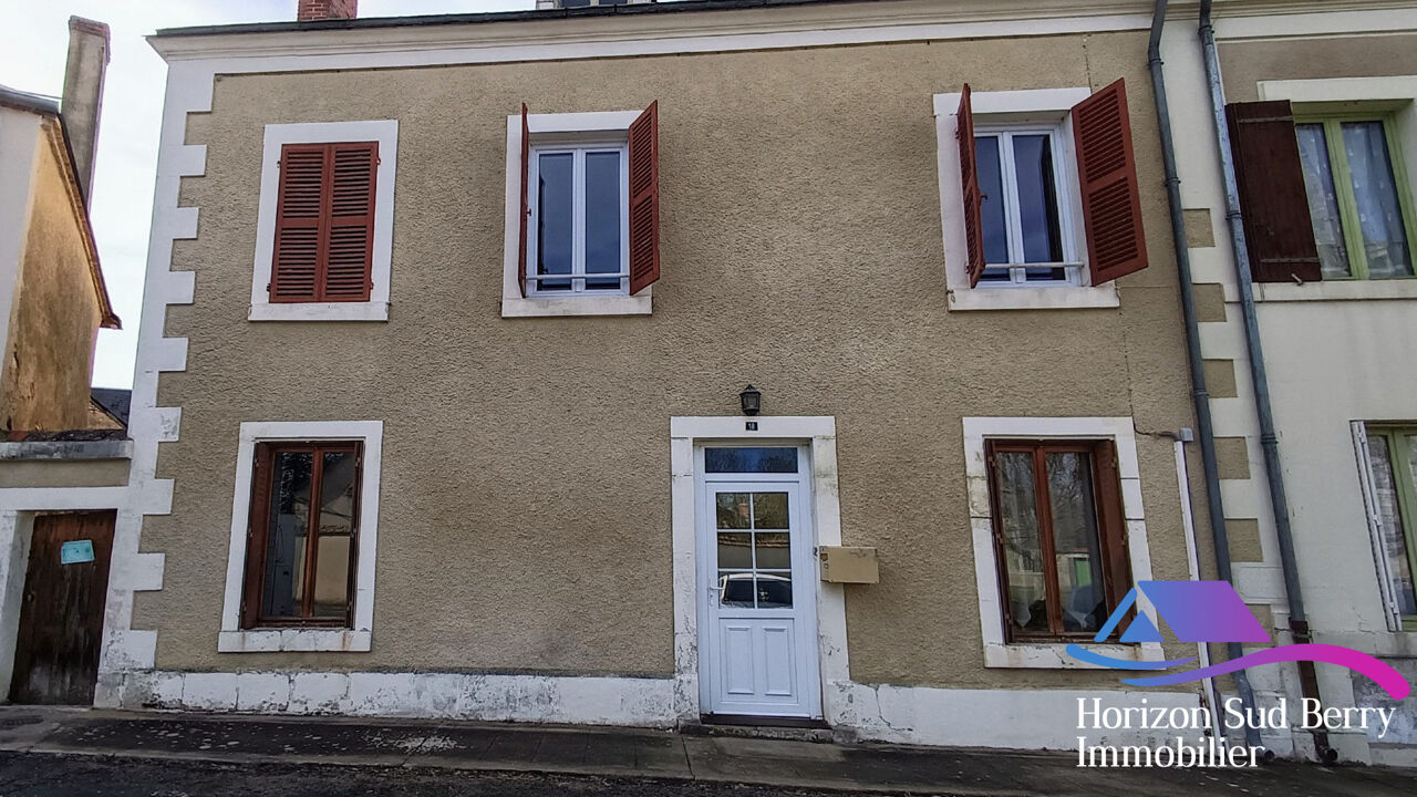 maison 3 pièces 98 m2 à vendre à Pruniers (36120)