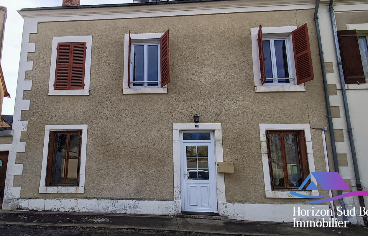 maison 3 pièces 98 m2 à vendre à Pruniers (36120)