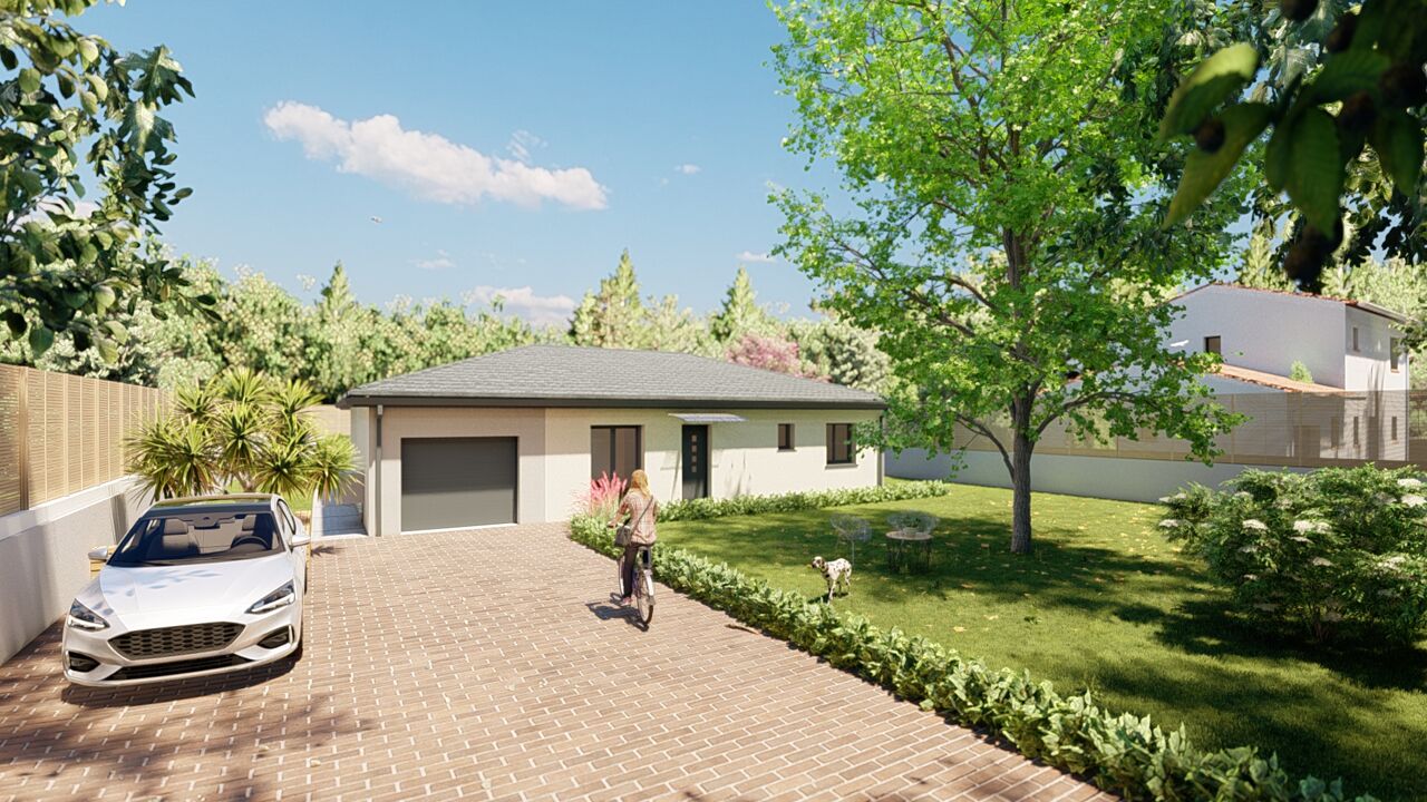 maison 90 m2 à construire à Caignac (31560)