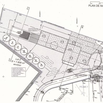 Terrain 1608 m²