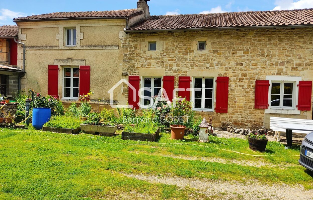 maison 4 pièces 185 m2 à vendre à Villefagnan (16240)