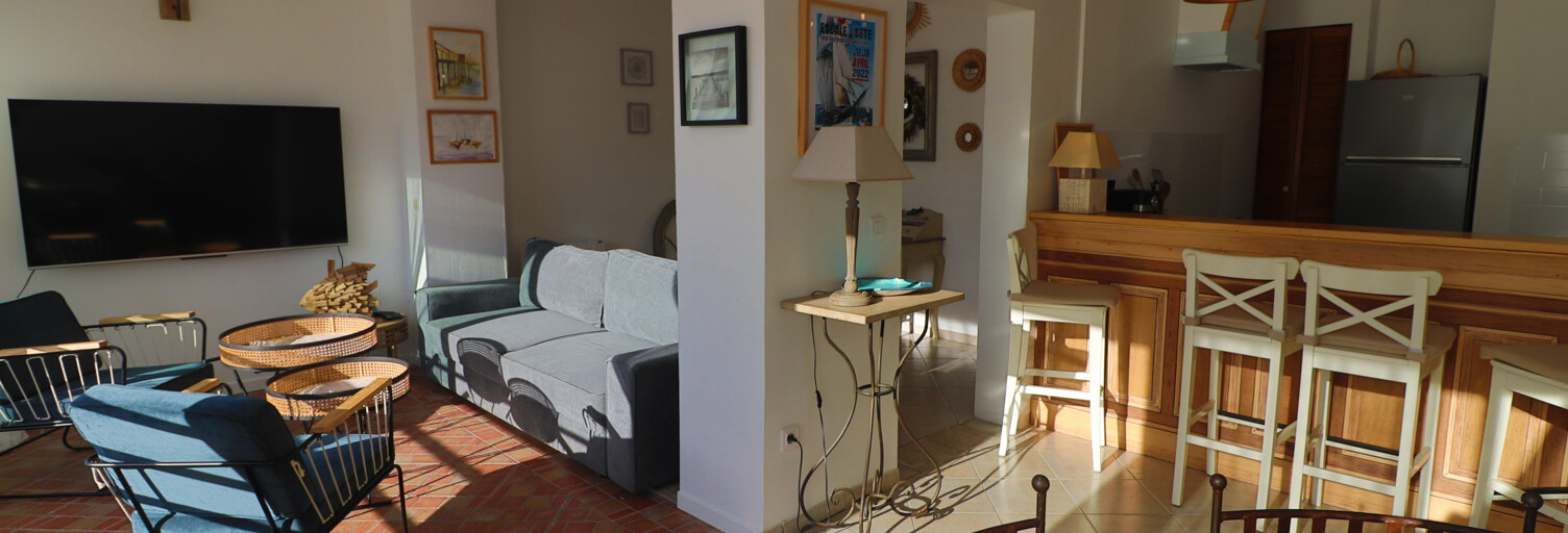 Appartement 3 Pièces 68 m² à vendre à Sète (34200)