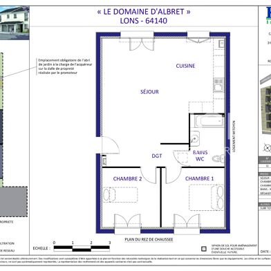 Maison 3 pièces 66 m²