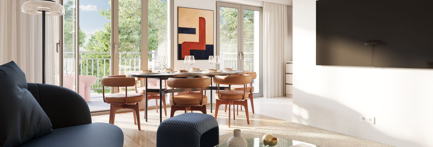 Appartement neuf T2, T3, T4, T5 Pièce 43 à 117 m² à vendre à Sèvres (92310)