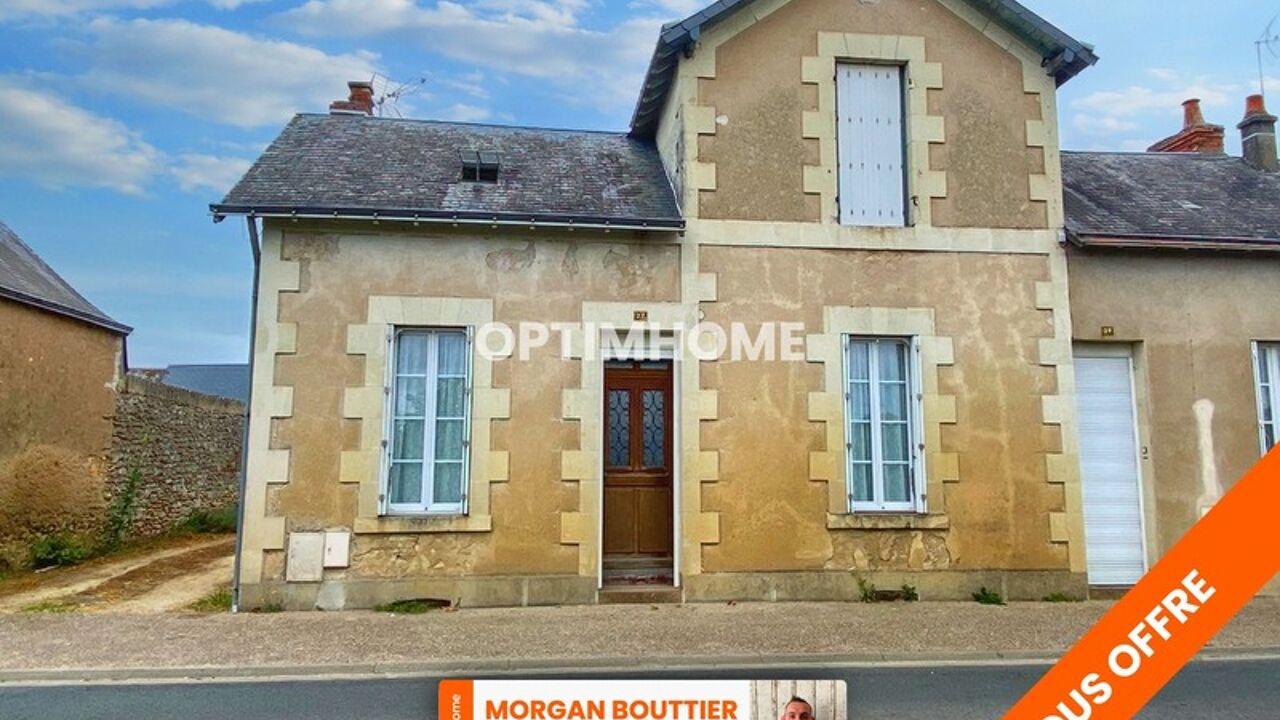 maison 3 pièces 71 m2 à vendre à Noyant (49490)