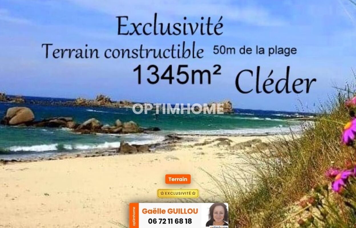 terrain  pièces 1345 m2 à vendre à Cléder (29233)