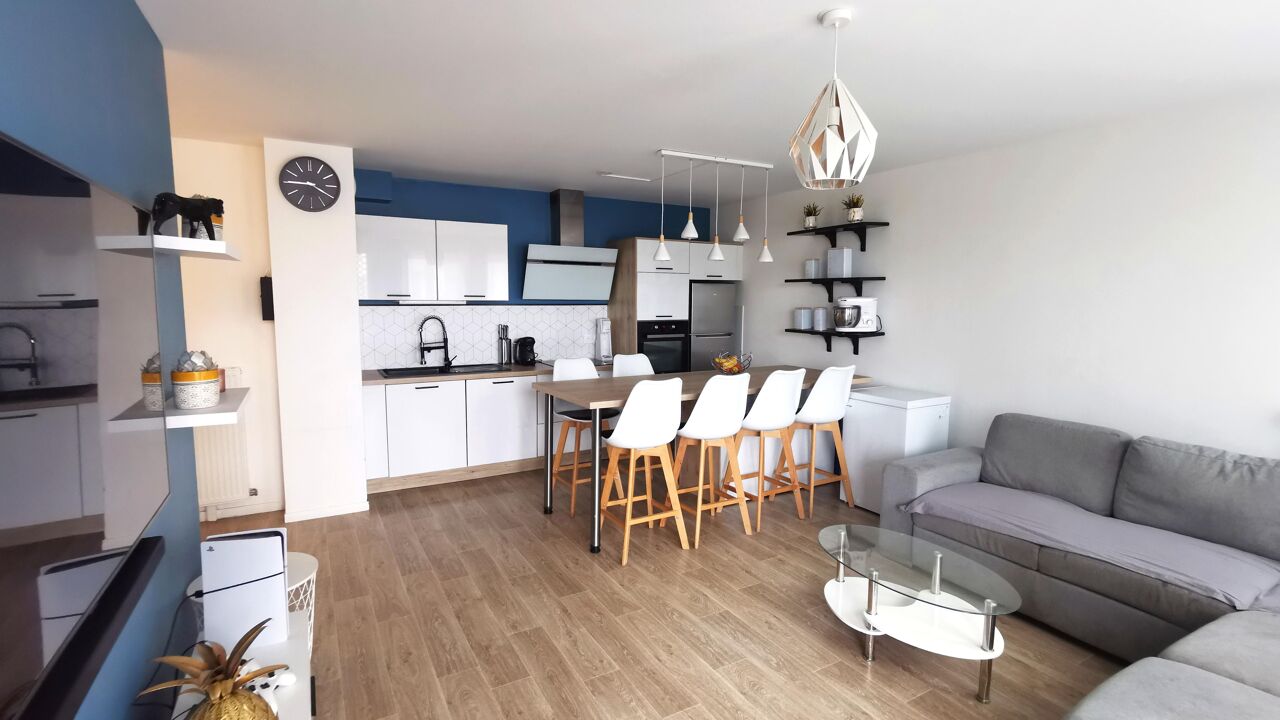 appartement 3 pièces 62 m2 à vendre à Longvic (21600)