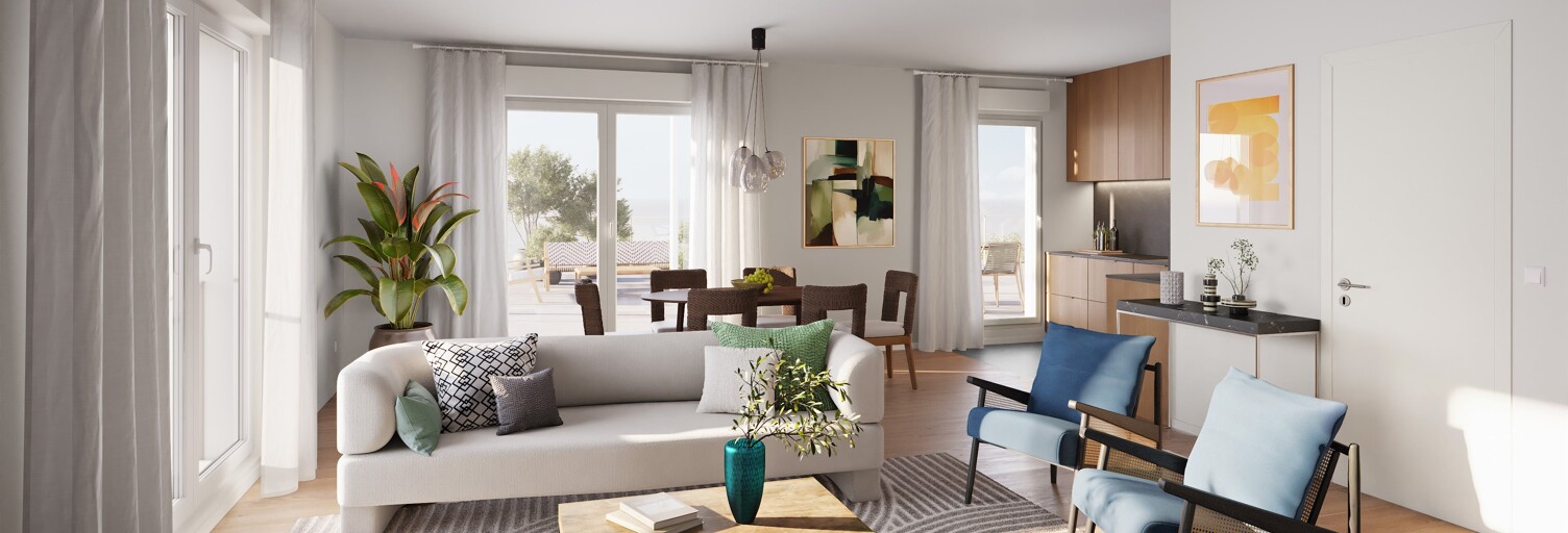 Appartement neuf T2, T3, T4 Pièce 42 à 86 m² à vendre à Antony (92160)