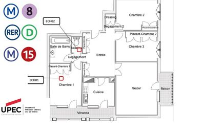 vente appartement 219 000 € à proximité de Villeneuve-Saint-Georges (94190)