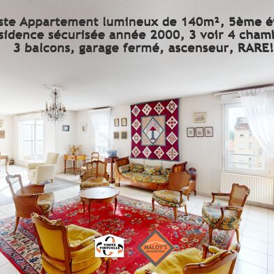 Appartement 6 pièces 142 m²