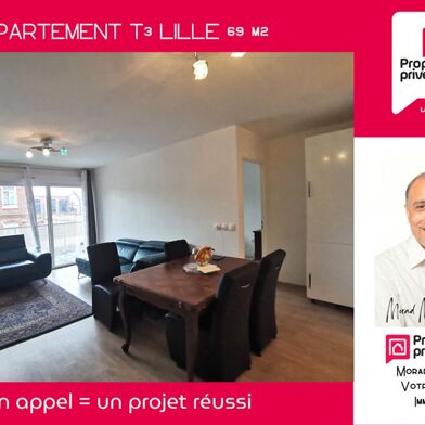 Appartement 3 pièces 69 m²