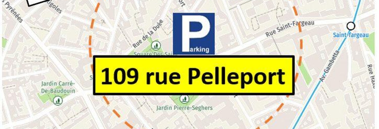 Garage  12 m² à vendre à Paris 20 (75020)