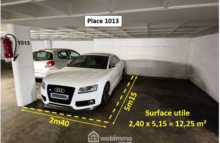 Parking sous sol - 12.3m² - Paris — photo 2