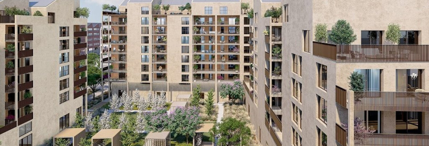 Appartement neuf T2, T3, T4, T5 Pièce 50 à 126 m² à vendre à Bordeaux (33100)