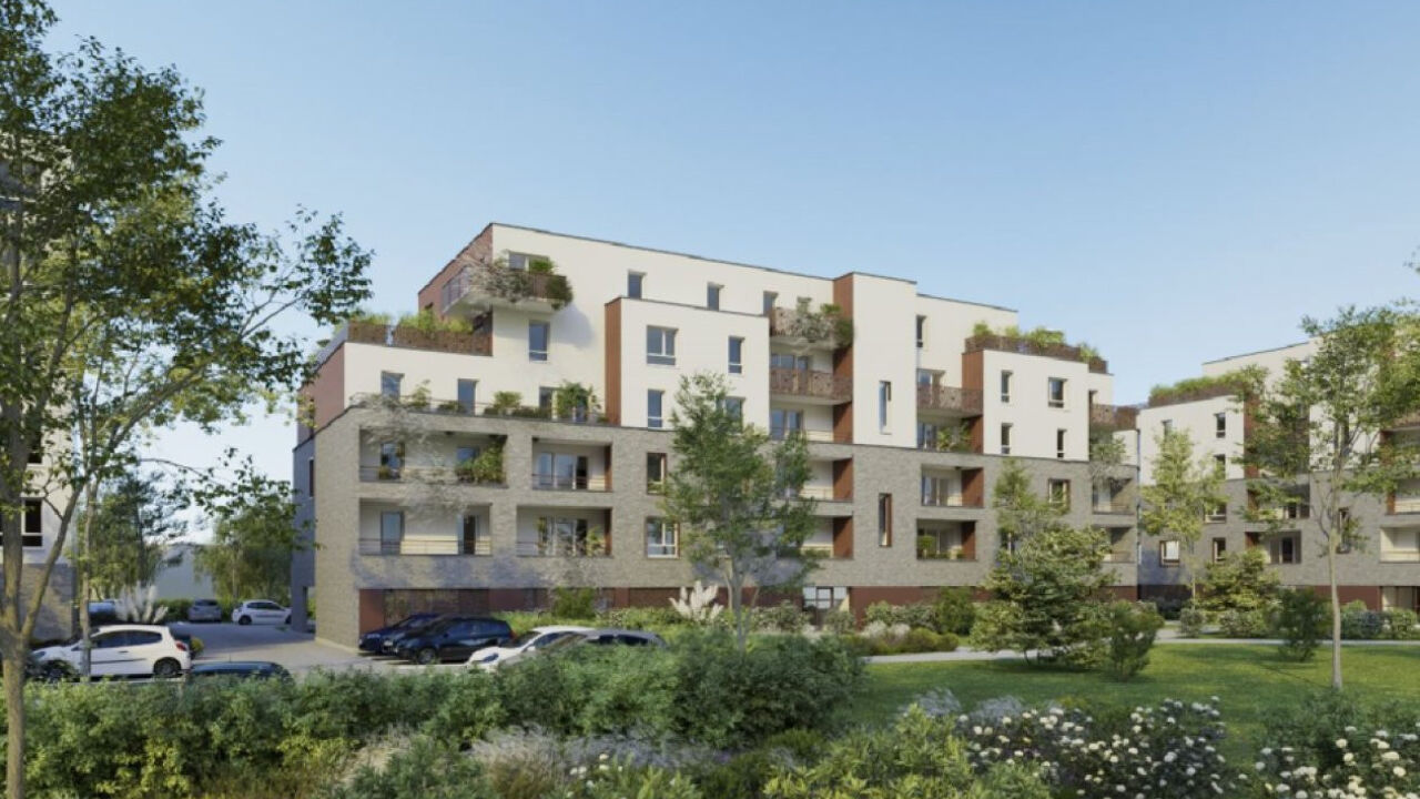 appartement neuf T2, T3, T4 pièces 41 à 77 m2 à vendre à Valenciennes (59300)