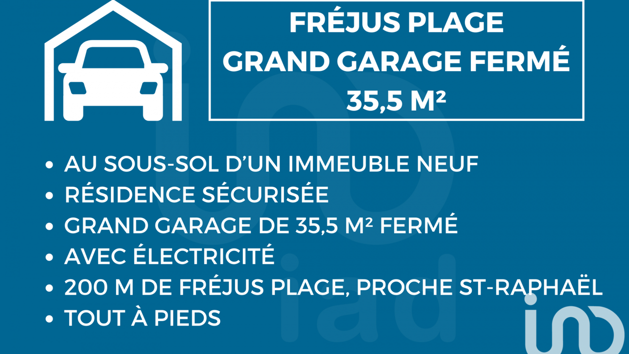 garage  pièces 36 m2 à vendre à Fréjus (83600)