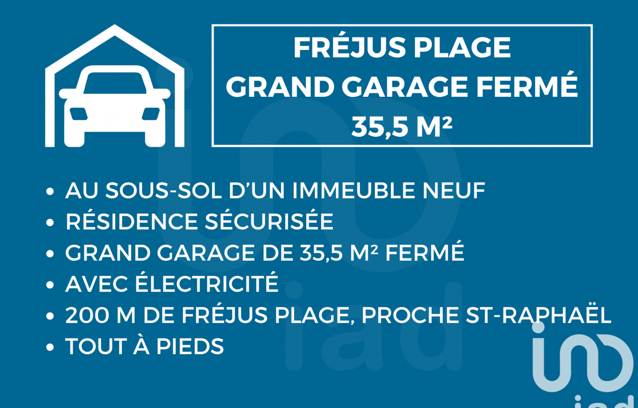 garage  pièces 36 m2 à vendre à Fréjus (83600)