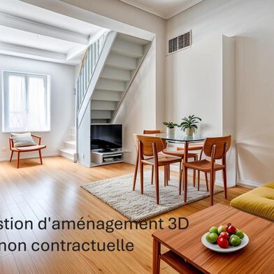 Maison 2 pièces 57 m²