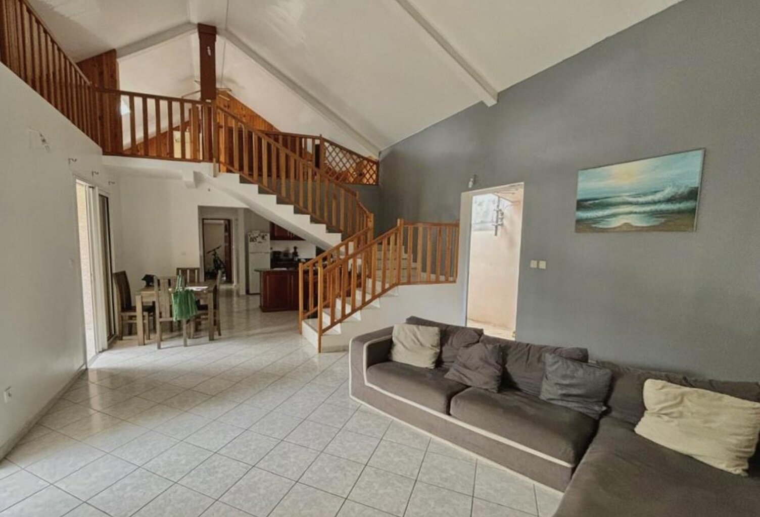 A VENDRE DIRECT IMMOBILIER MAISON PLAIN PIED F6 LA RIVIERE — photo 1