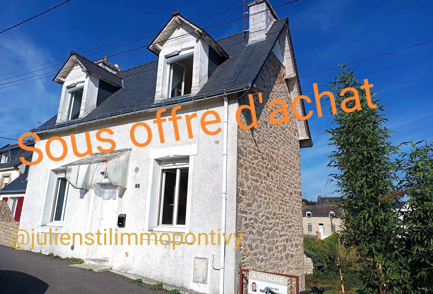 PONTIVY - Maison 2 chambres avec jardin. — photo 1