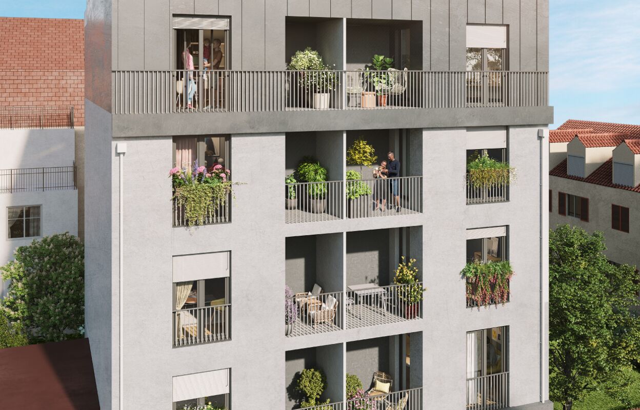 appartement neuf T3 pièces 59 à 65 m2 à vendre à Strasbourg (67100)