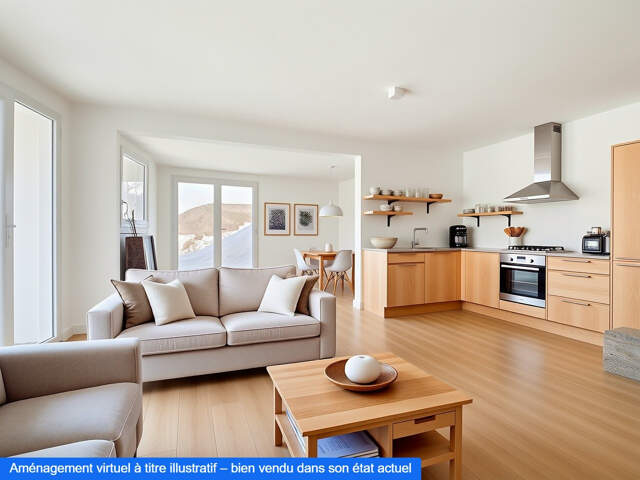 Appartement avec jardin - Plateau brut - Hirmentaz  Bellevaux — photo du bien