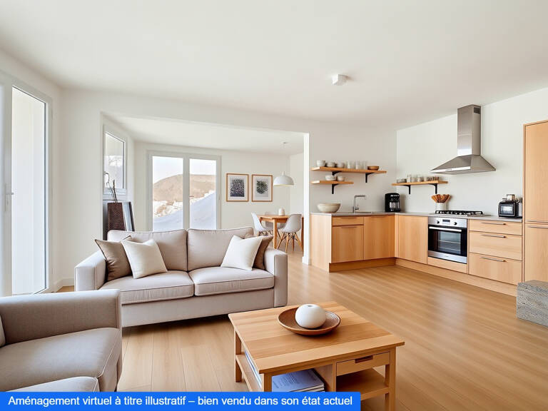 Appartement avec jardin - Plateau brut - Hirmentaz  Bellevaux — photo 1
