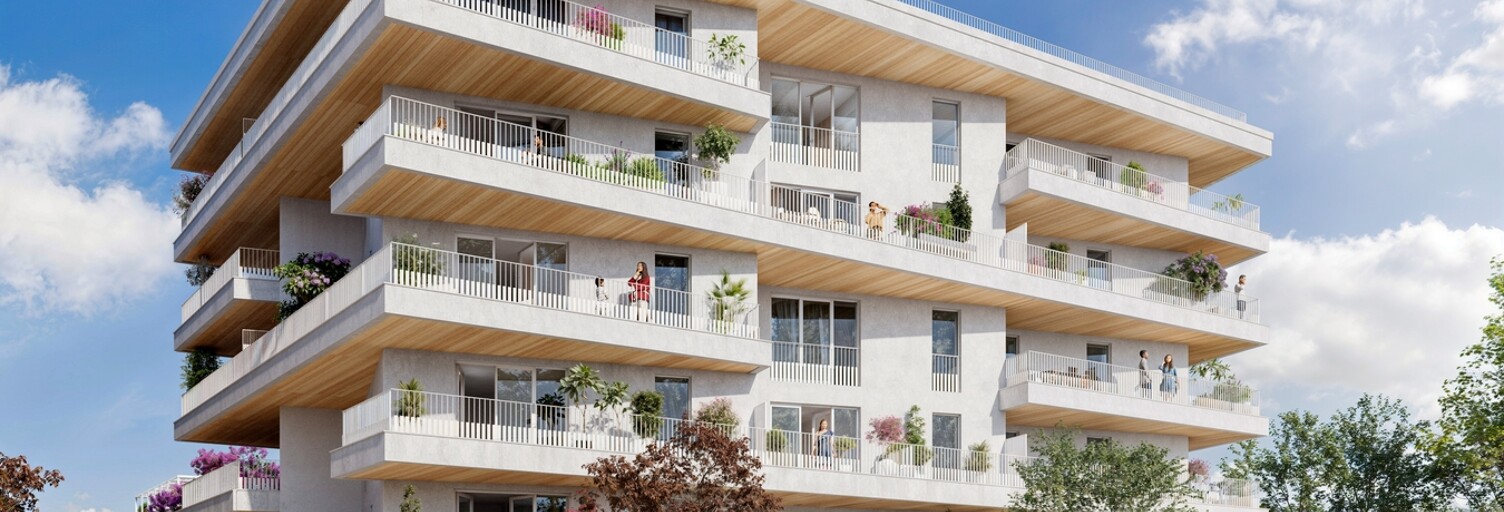 Appartement neuf T3, T4 Pièce 63 à 83 m² à vendre à Montpellier (34000)