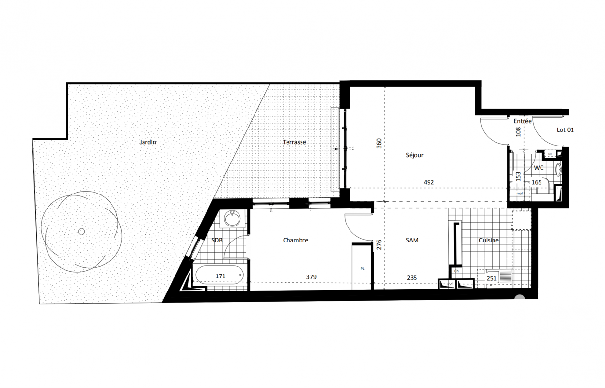 appartement 2 pièces 47 m2 à vendre à Asnières-sur-Seine (92600)