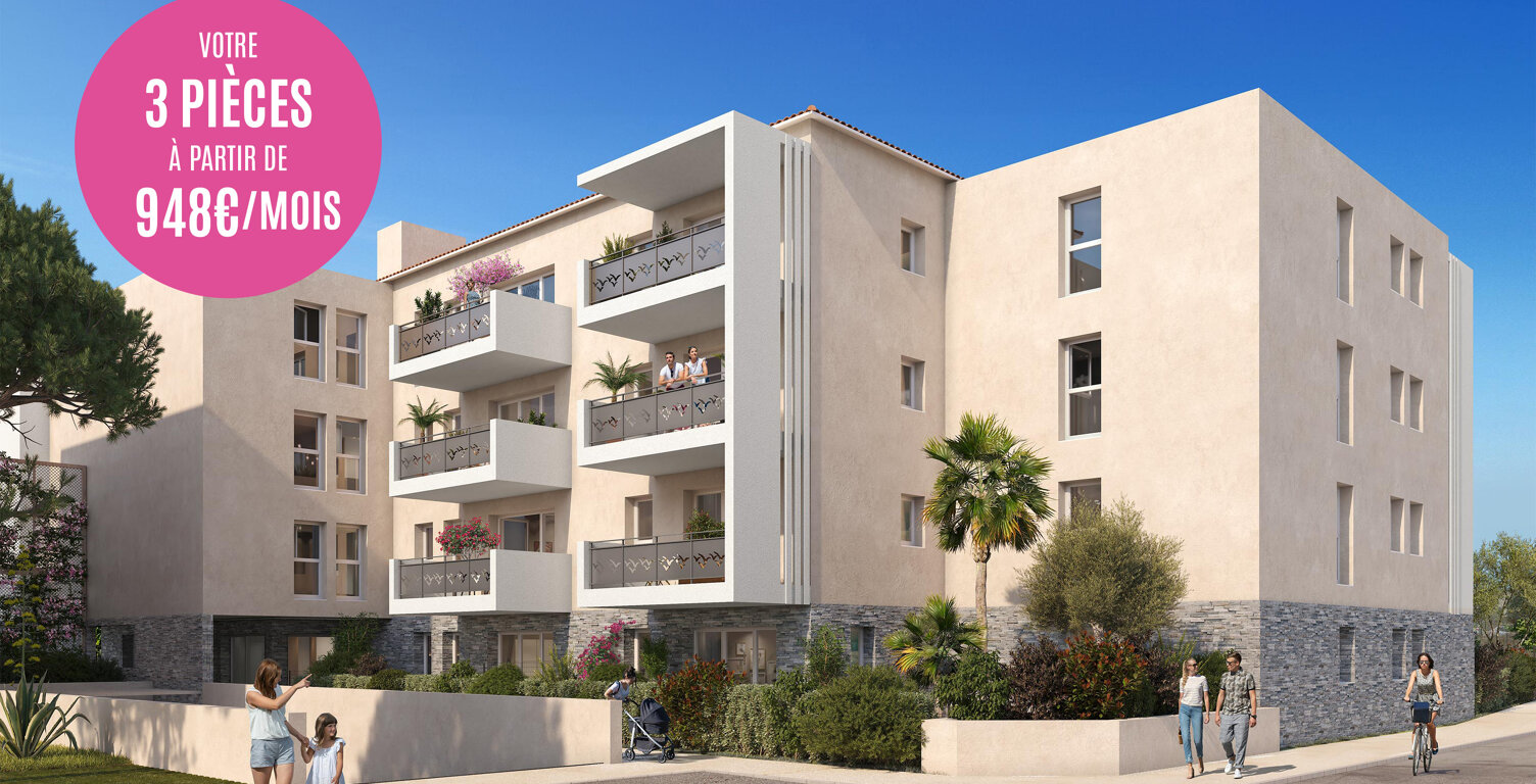 Vente programme neuf T2, T3, T4 41 à 69 m² Le Muy (83490) — photo 1