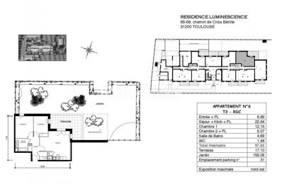 location appartement 748 € CC /mois à proximité de Labastide-Saint-Sernin (31620)