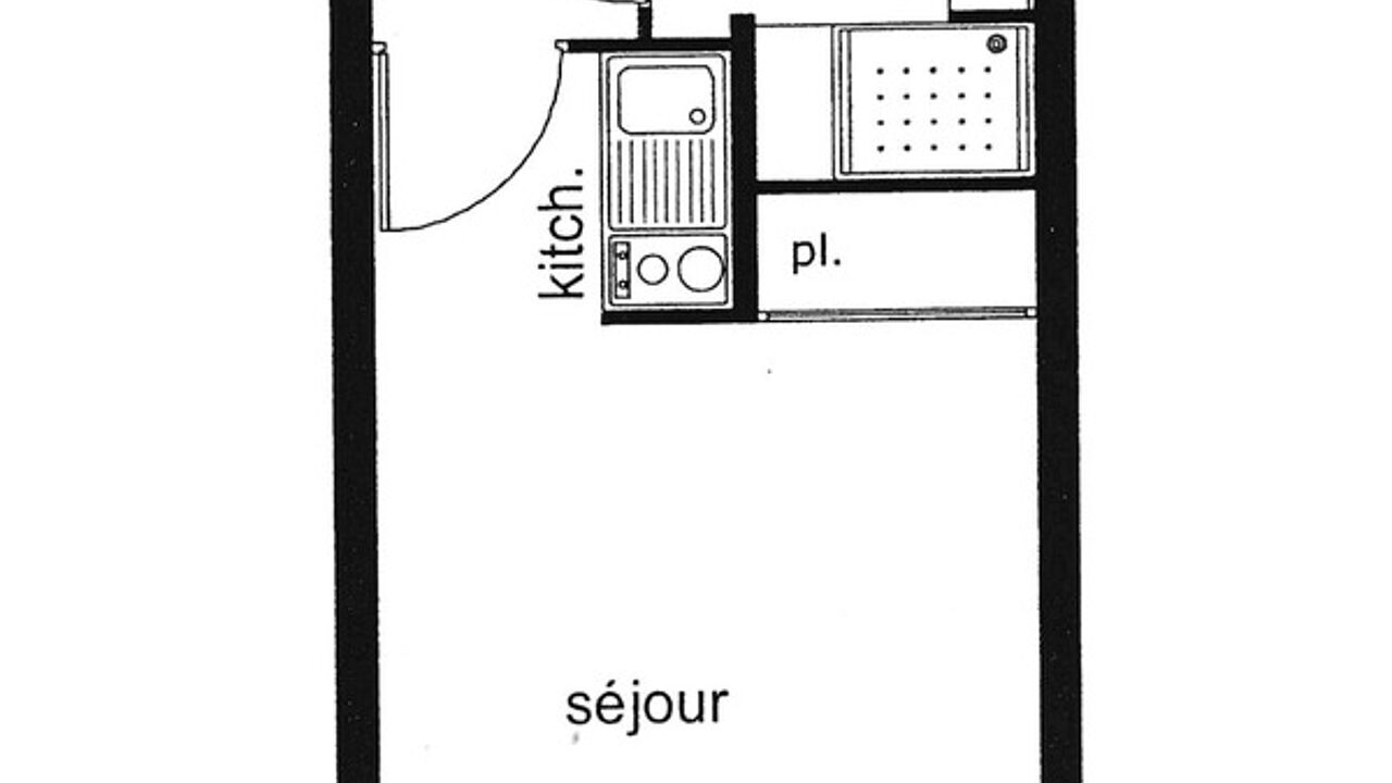 appartement 1 pièces 18 m2 à vendre à Nanterre (92000)