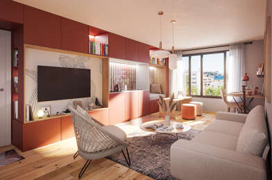 Appartement 3 pièces 424800 €