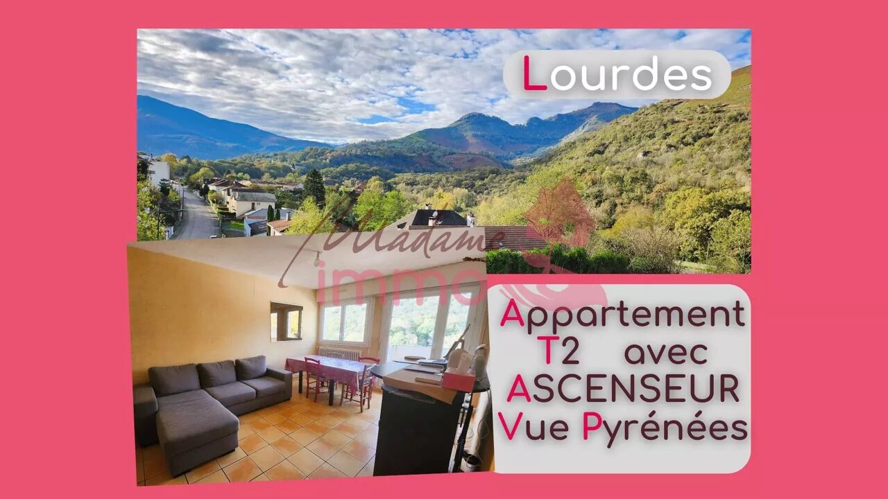 appartement 2 pièces 45 m2 à vendre à Lourdes (65100)