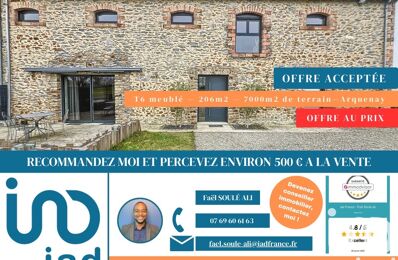 vente maison 360 000 € à proximité de Louvigné (53210)