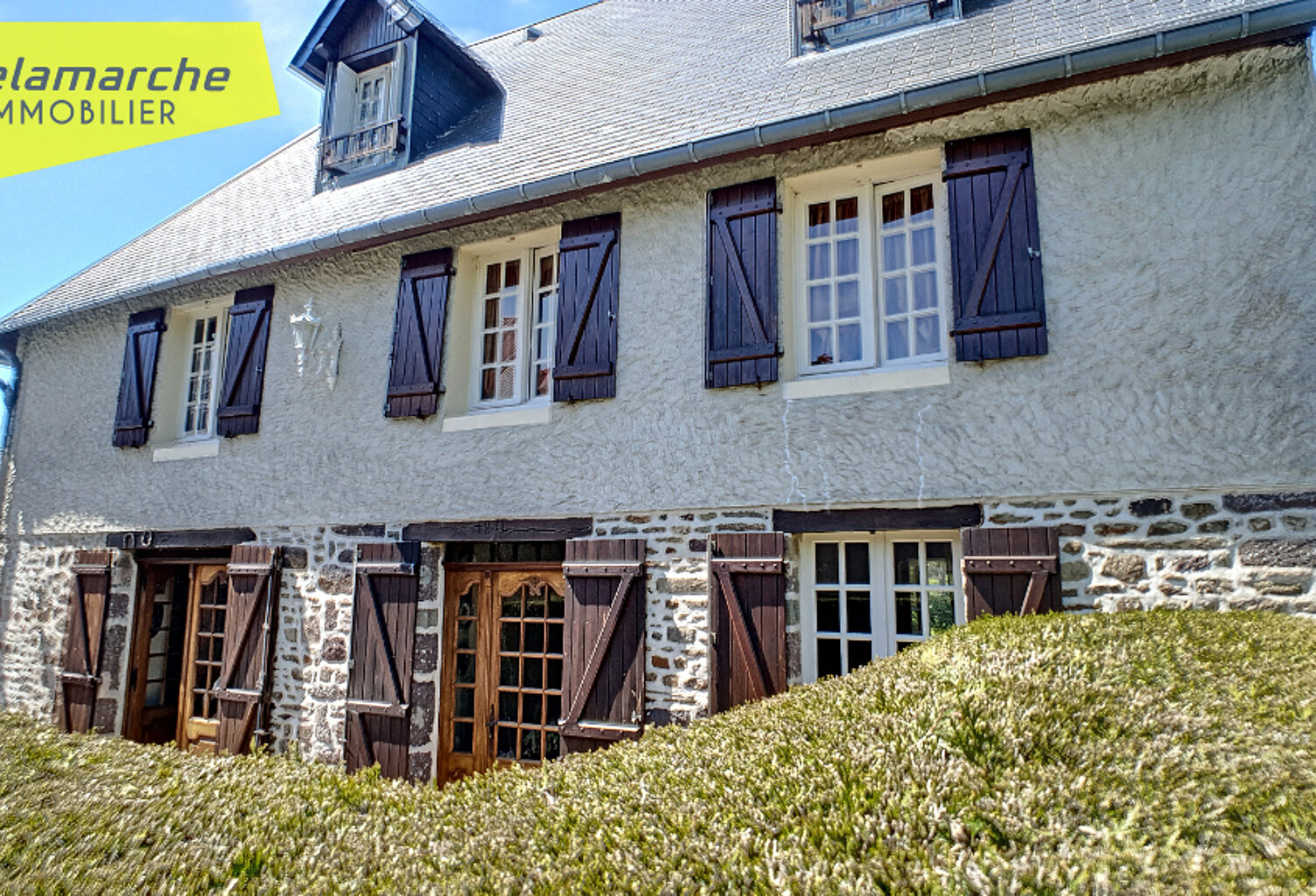 A VENDRE HAMBYE Maison de campagne 5 pièces. — photo 1