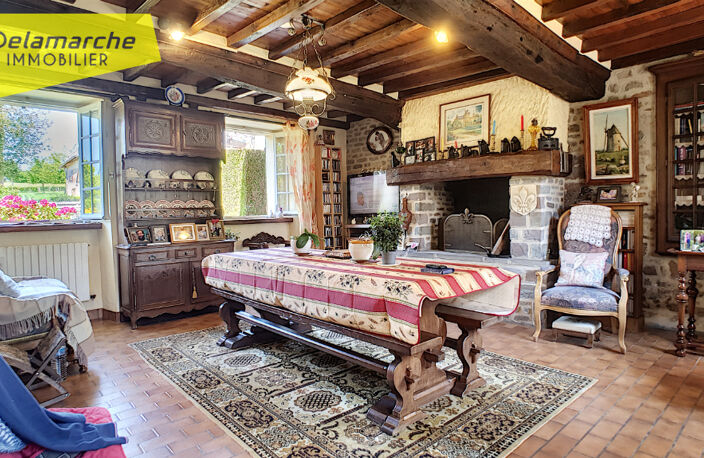 A VENDRE HAMBYE Maison de campagne 5 pièces. — photo 3
