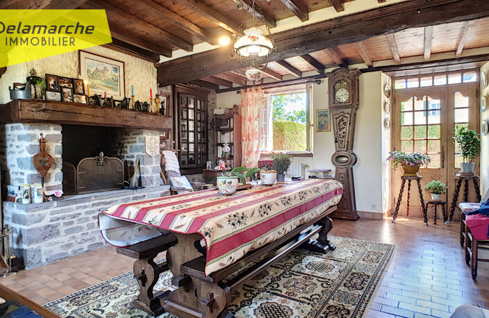 A VENDRE HAMBYE Maison de campagne 5 pièces. — photo 4