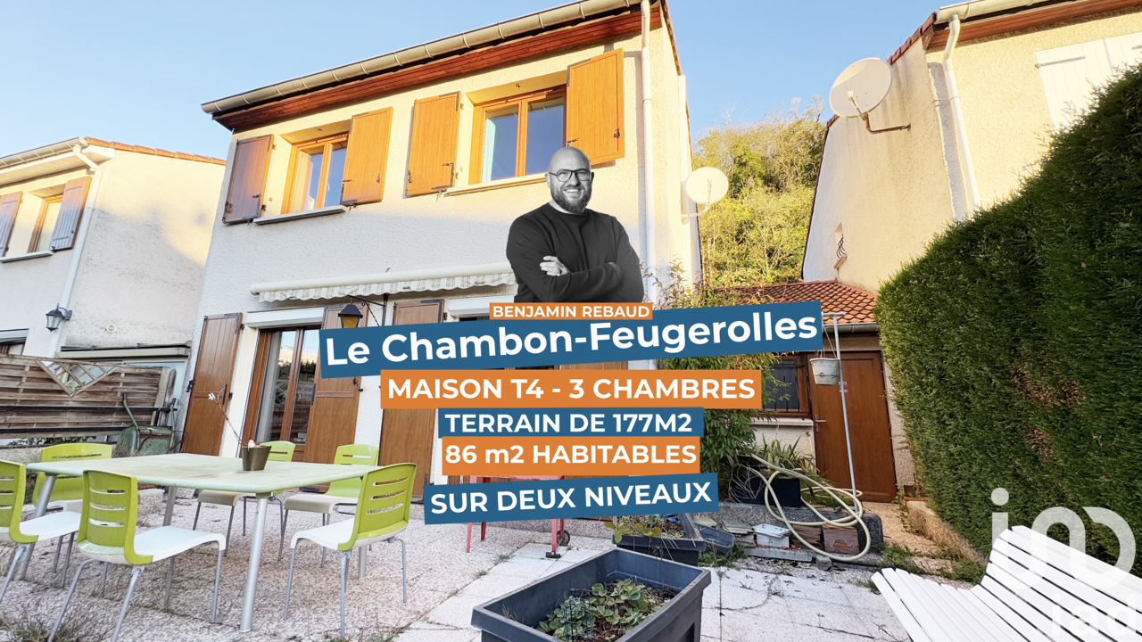 maison 4 pièces 87 m2 à vendre à Le Chambon-Feugerolles (42500)