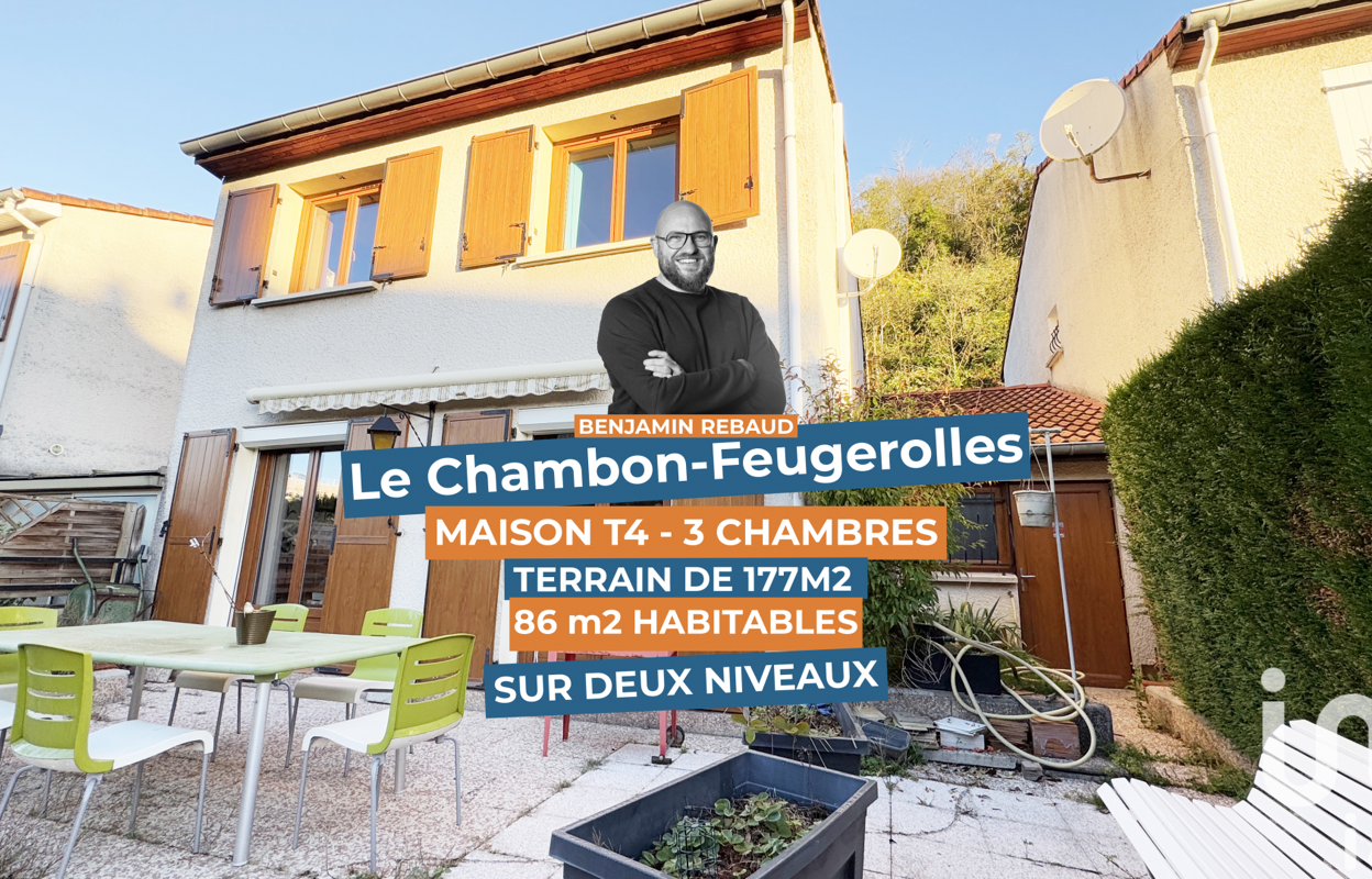 maison 4 pièces 87 m2 à vendre à Le Chambon-Feugerolles (42500)