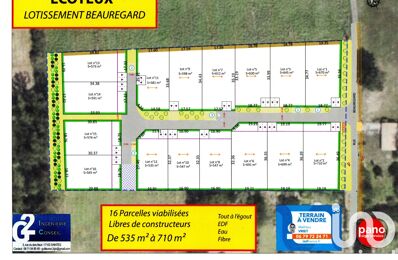 vente terrain 35 500 € à proximité de Saint-Jean-d'Angély (17400)