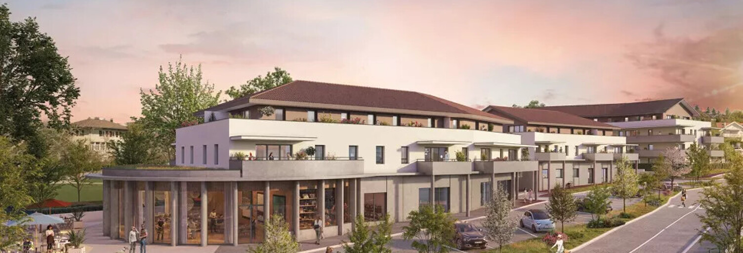 Appartement neuf T2, T3, T4, T5 Pièce 45 à 137 m² à vendre à Vétraz-Monthoux (74100)