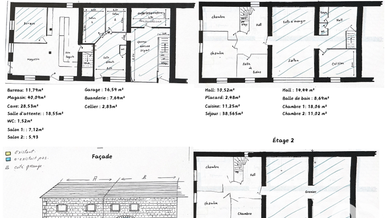 immeuble  pièces 259 m2 à vendre à Vaulx-Milieu (38090)