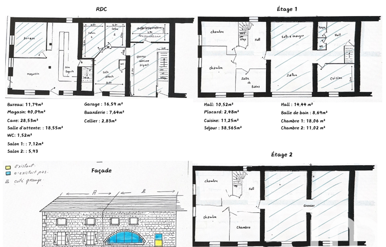 immeuble  pièces 259 m2 à vendre à Vaulx-Milieu (38090)