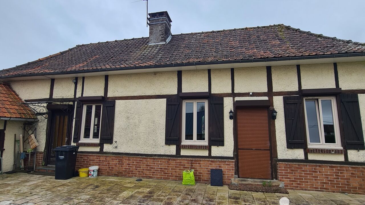 maison 4 pièces 107 m2 à vendre à Bermesnil (80140)