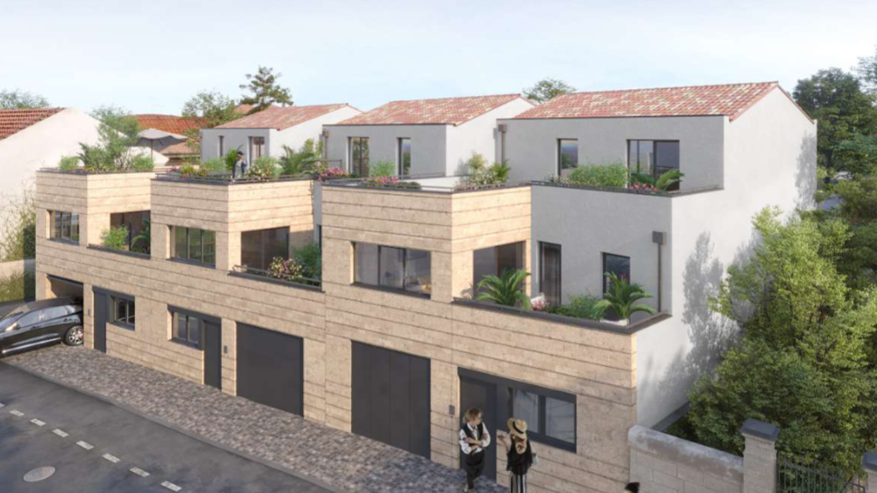 maison neuf T4, T5 pièces 112 à 169 m2 à vendre à Bordeaux (33000)